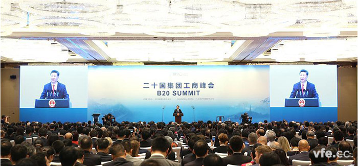 2016 年G20峰会在杭州举行，习近平主席主持开幕式